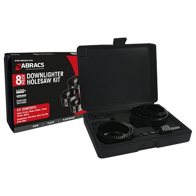 8pc Holesaw Downlighter Set