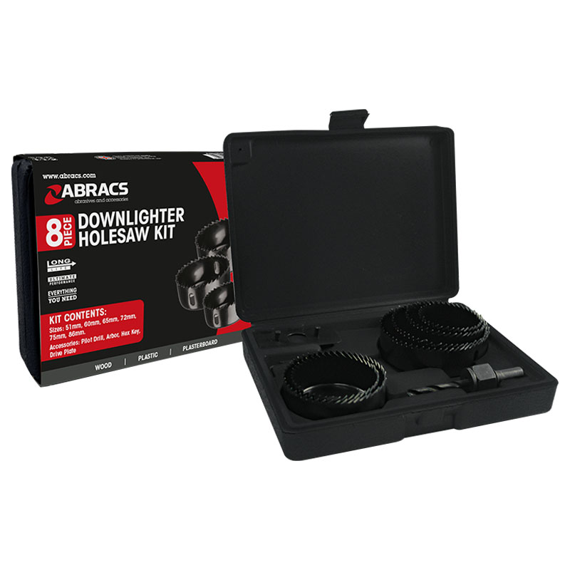 8pc Holesaw Downlighter Set Expert