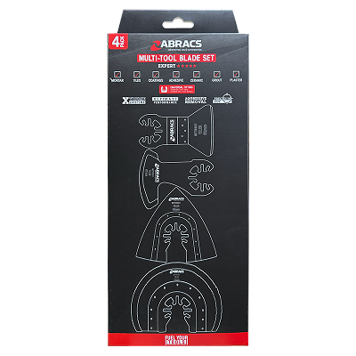 4pc Tiling Multi Tool Set